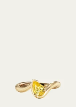 AaryahBB Thelma Pinky Yellow Sapphire Ring