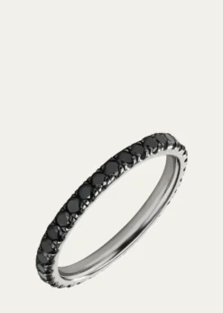 AaryahPlatinum and Black Rhodium Diamond Nero Ring