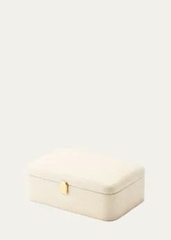 AERINAbella Faux Shagreen Small Jewelry Box