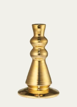 AERINAllette 7.4" Extra-Large Candleholder, Gold