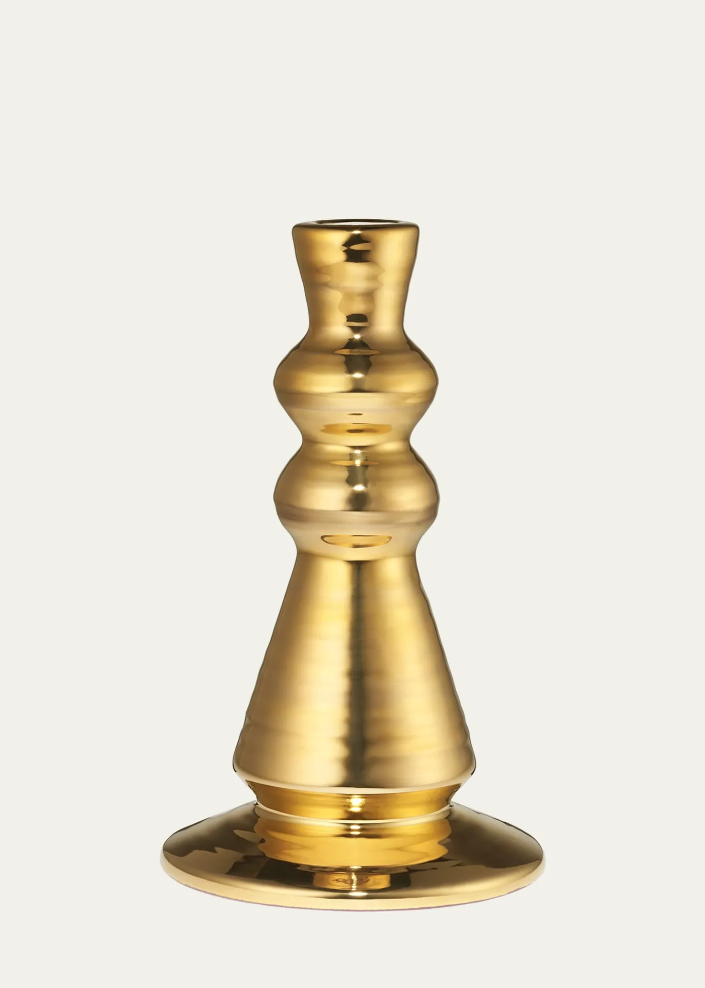 AERINAllette 7.4" Extra-Large Candleholder, Gold