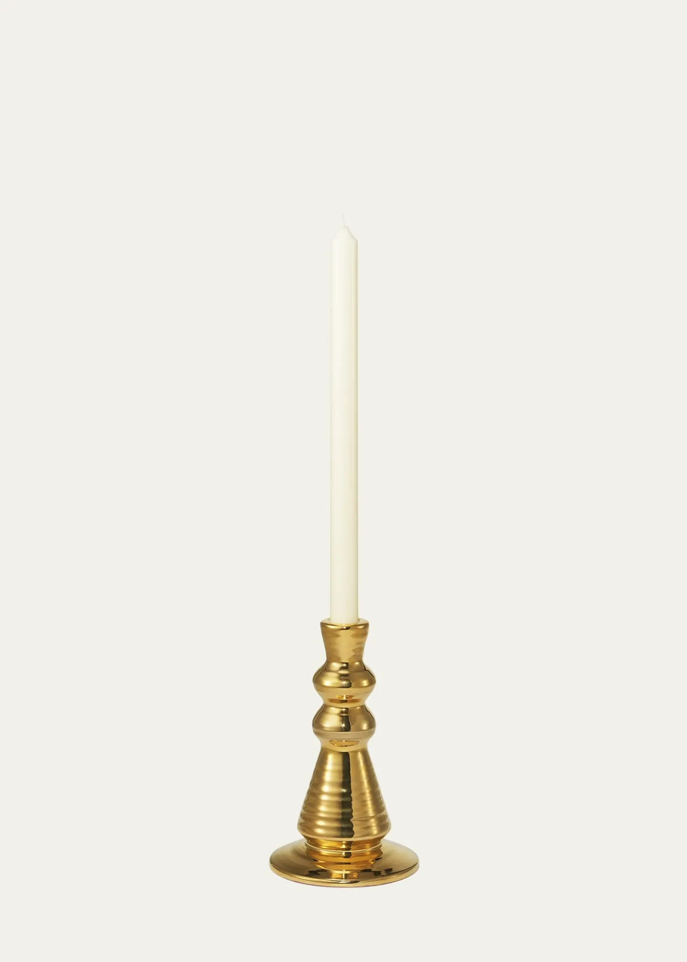 AERINAllette 7.4" Extra-Large Candleholder, Gold
