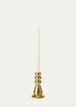 AERINAllette 6.3" Large Candleholder, Gold