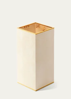 AERINClassic Faux Shagreen Umbrella Stand