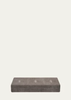 AERINFaux Shagreen Bamboo Bar Set