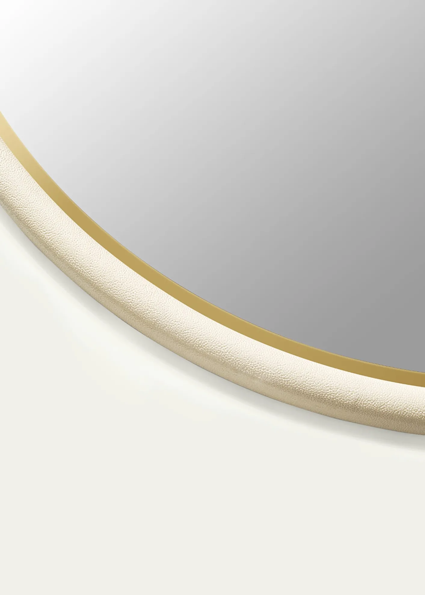 AERINFaux Shagreen Wall Mirror