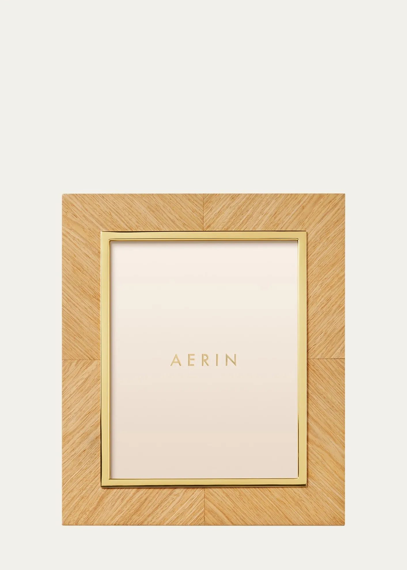 AERINMarcello Oak Wood Picture Frame, 8" x 10"