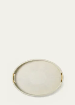 AERINModern Faux Shagreen Cocktail Tray