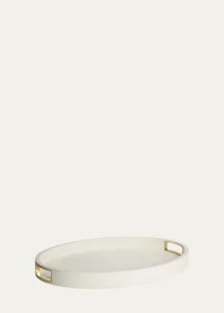 AERINModern Faux Shagreen Cocktail Tray