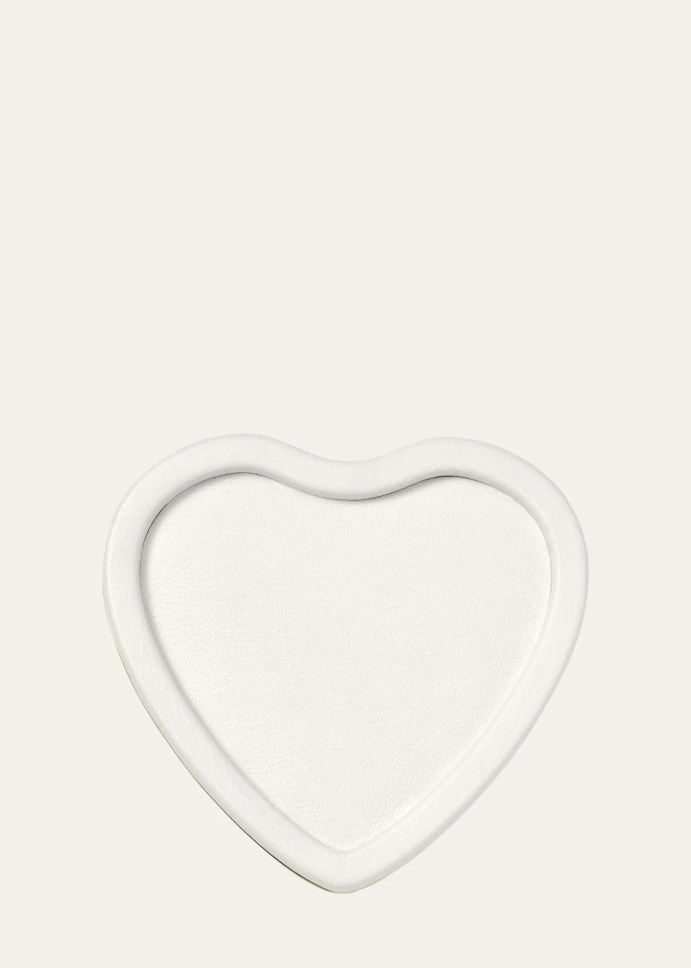 AERINPiero Leather Heart Tray