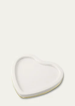 AERINPiero Leather Heart Tray