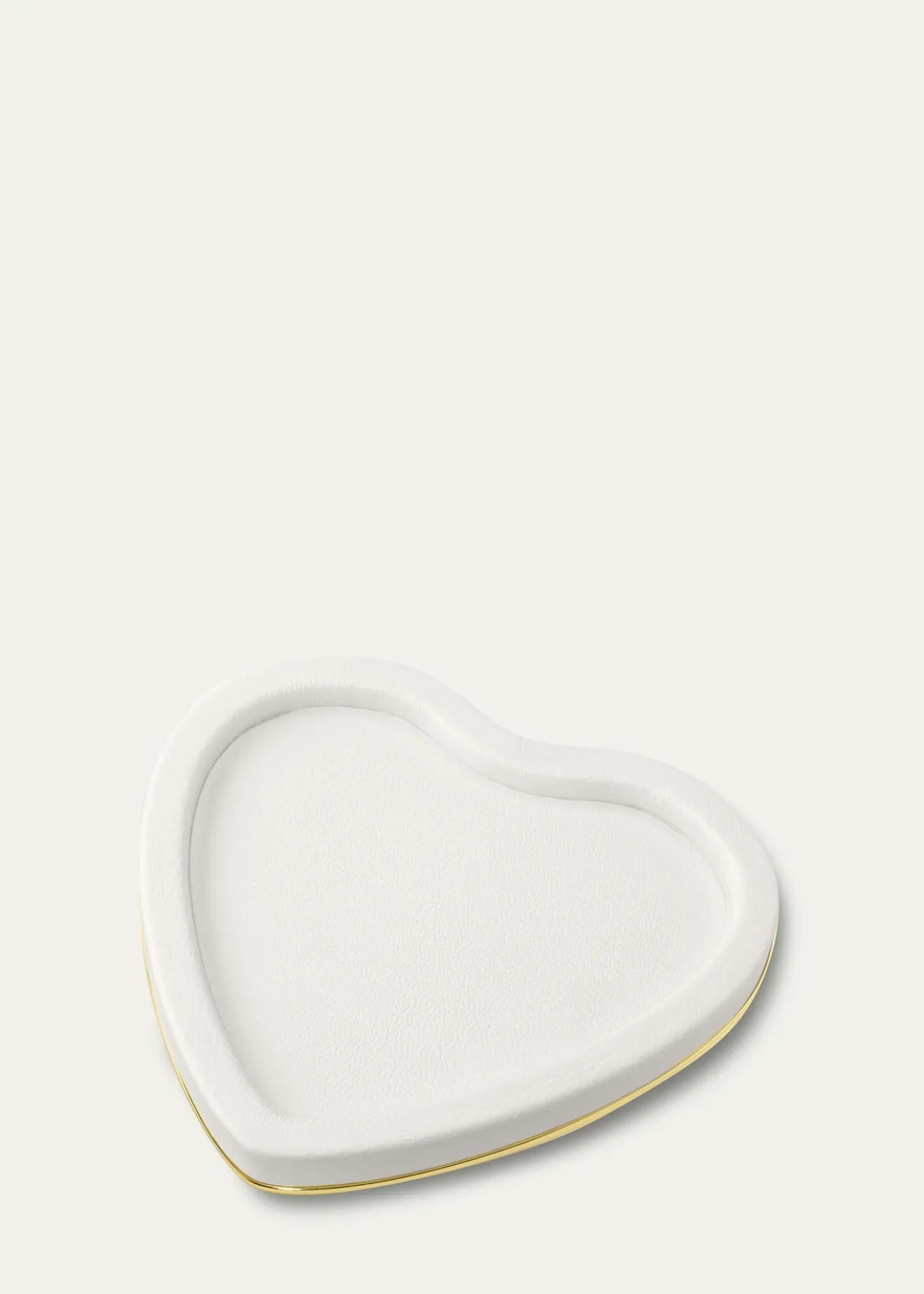 AERINPiero Leather Heart Tray