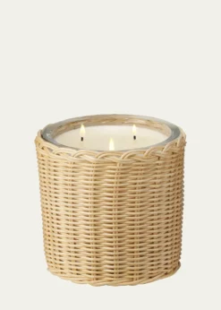 AERINTulia Uzes Tuberose Wicker Candle