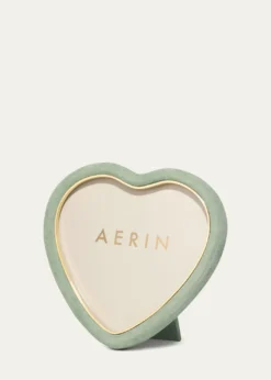 AERINValentina Suede Heart Frame