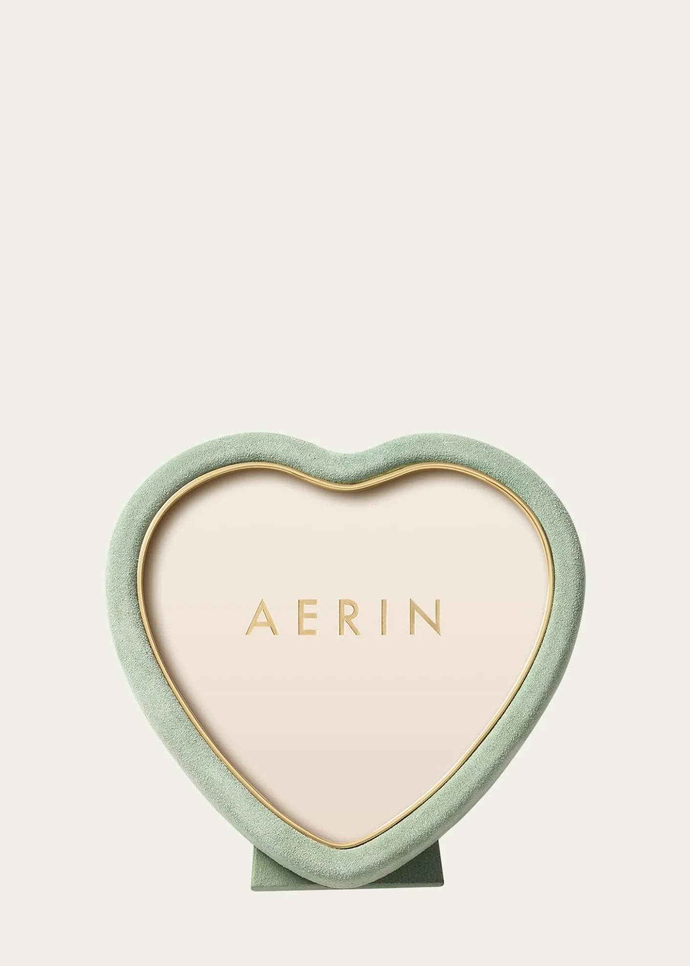 AERINValentina Suede Heart Frame