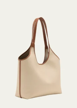 Aesther EkmeCanvas Basket Shoulder Bag