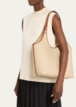 Aesther EkmeCanvas Basket Shoulder Bag