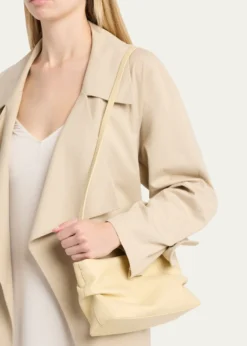 Aesther EkmeNina Slouchy Leather Clutch Bag