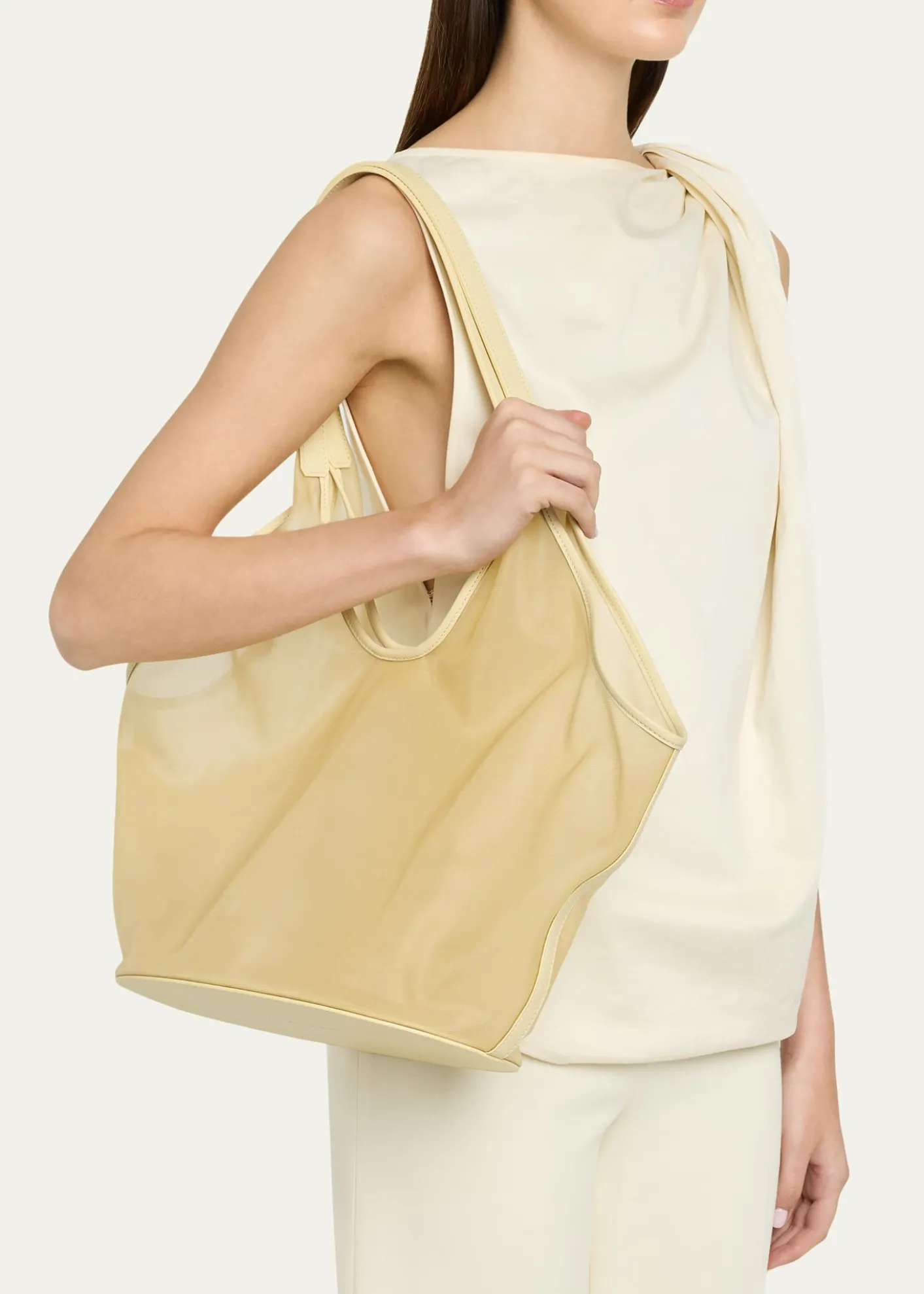 Aesther EkmePhantom Mesh Tote Bag