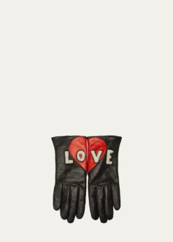 AgnelleLove Leather Gloves