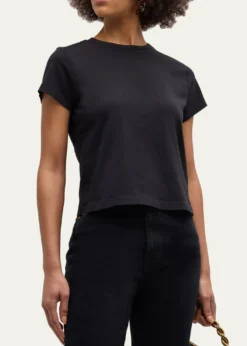 AGOLDEAdine Cropped Short Sleeve Tee