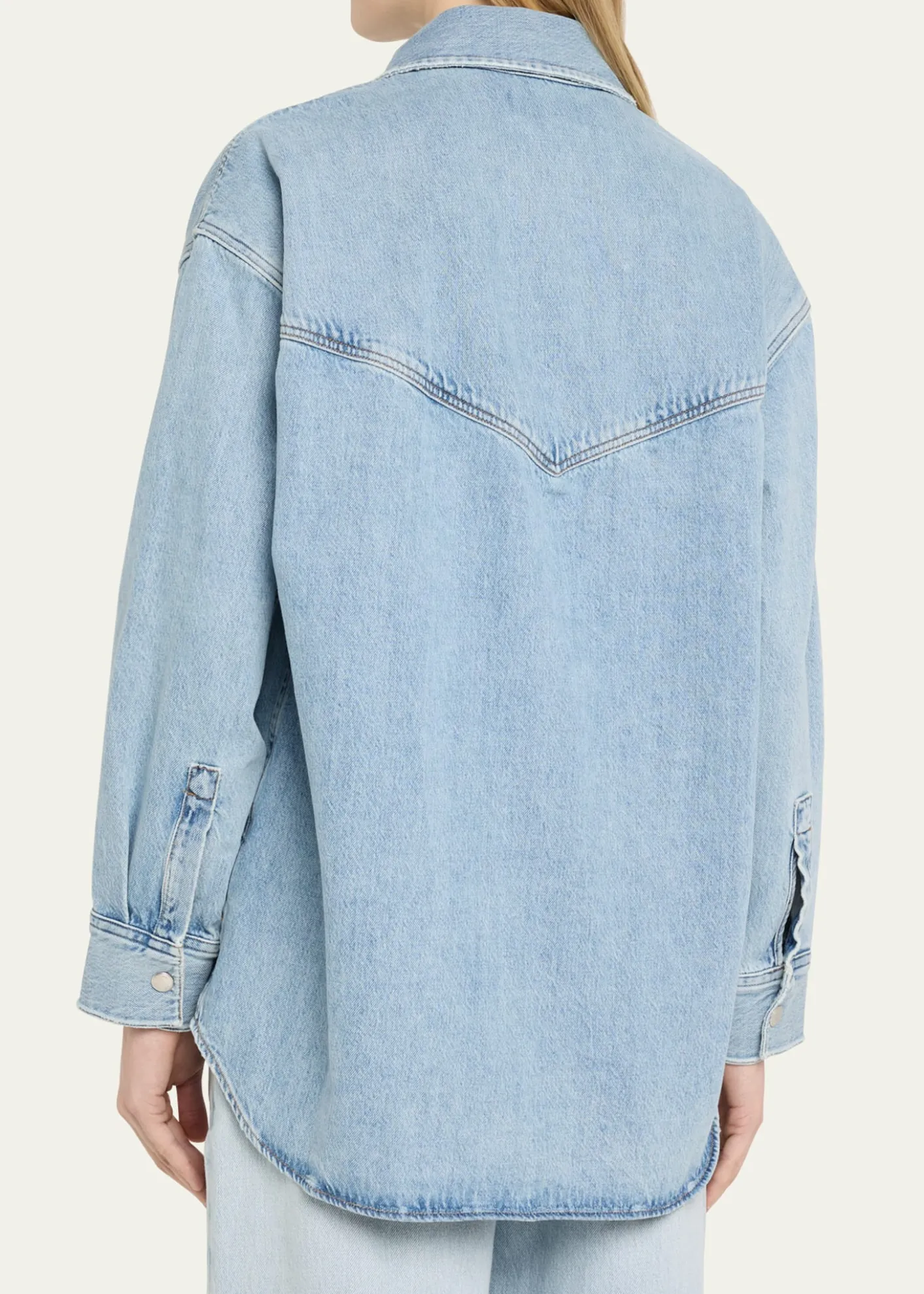 AGOLDELotta Long-Sleeve Denim Shirt