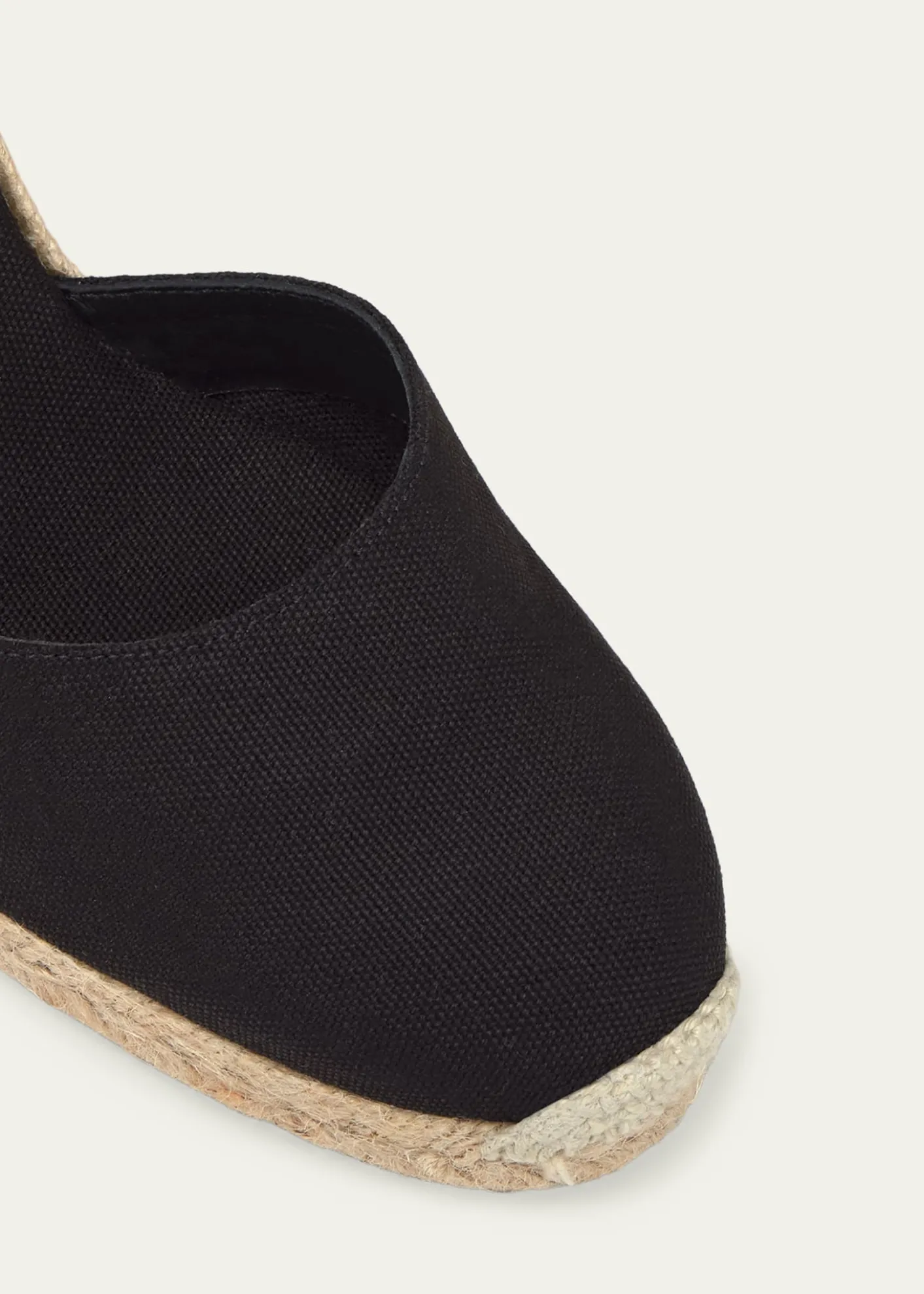 AGS X CASTANER80mm Carina Canvas Espadrille Wedge Sandals