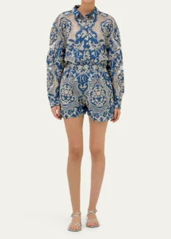 Agua by Agua BenditaCecilia Ribbons Button-Front Shirt