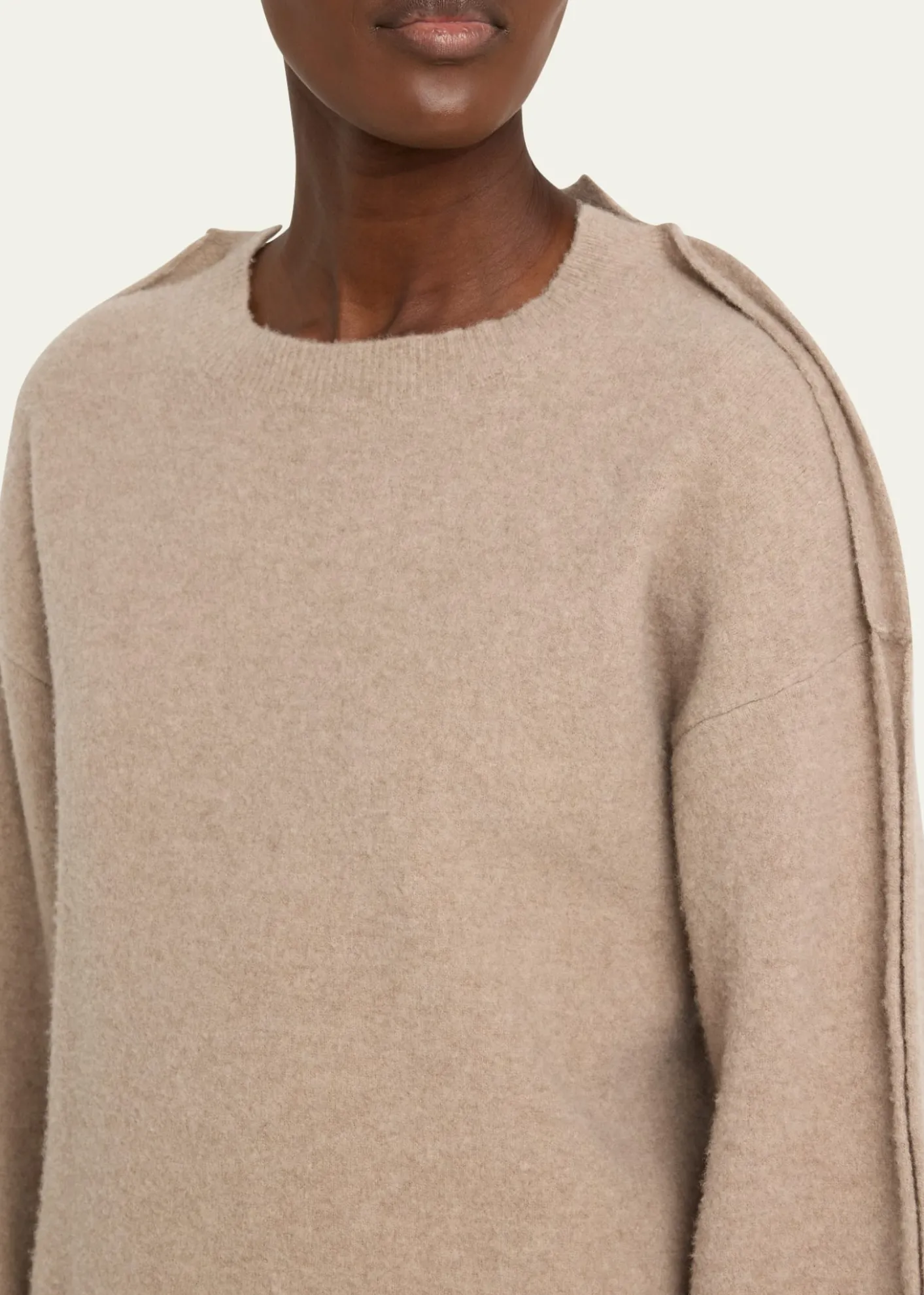 Aisling CampsSculpted Merino Wool Pullover
