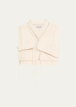 Aisling CampsTortoise Mesh Cropped Vest