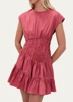 AjeEcliptica Tiered Mini Dress
