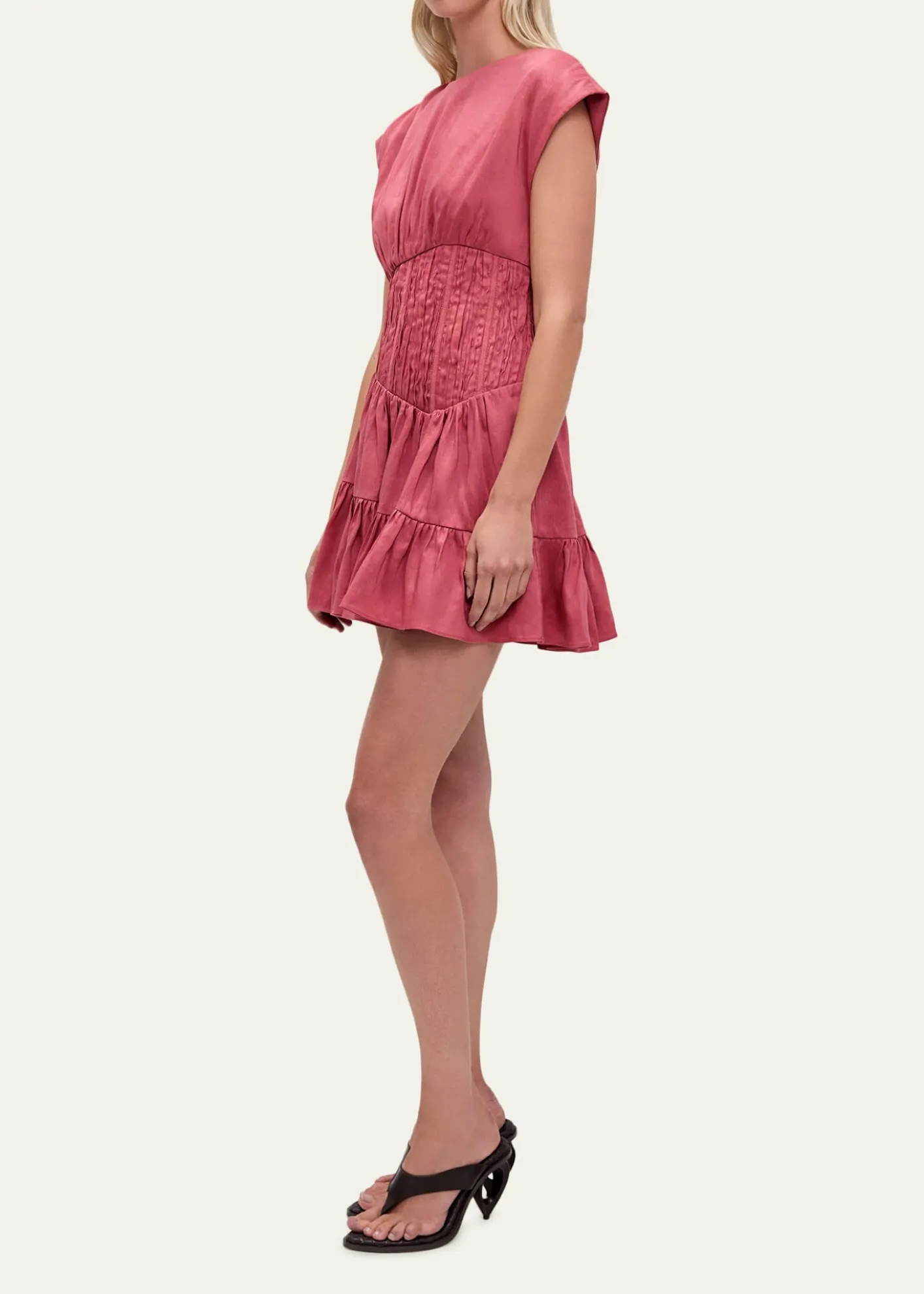 AjeEcliptica Tiered Mini Dress
