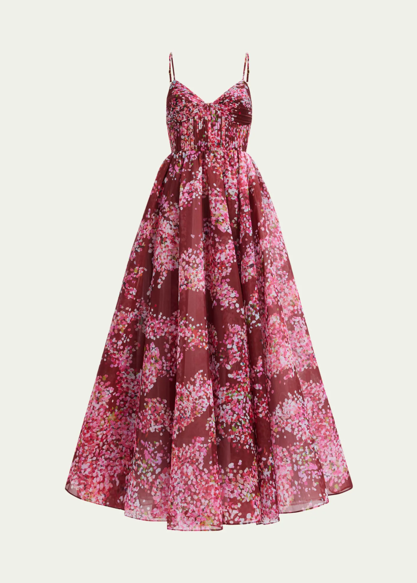AjeFortuna Floral Sleeveless Maxi Dress
