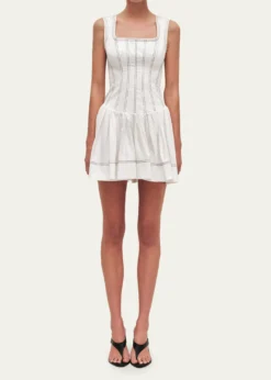 AjeParallel Poplin Mini Dress