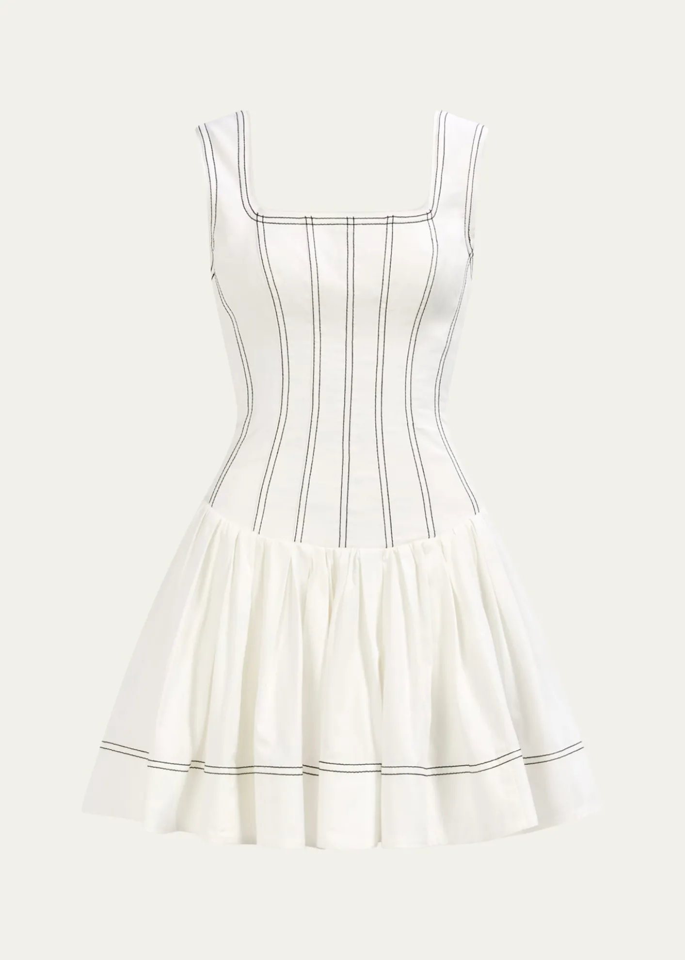 AjeParallel Poplin Mini Dress