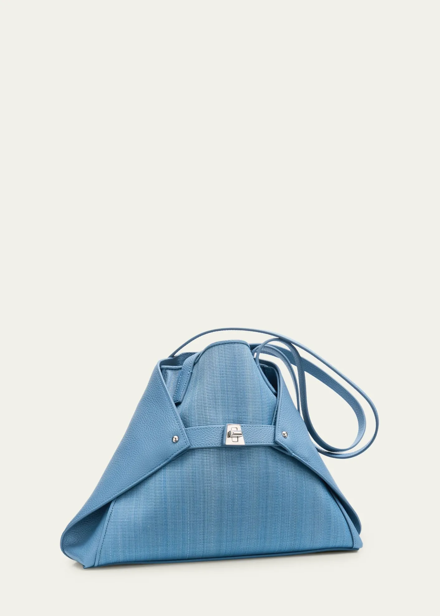 AkrisAi Horsehair & Leather Tote Bag