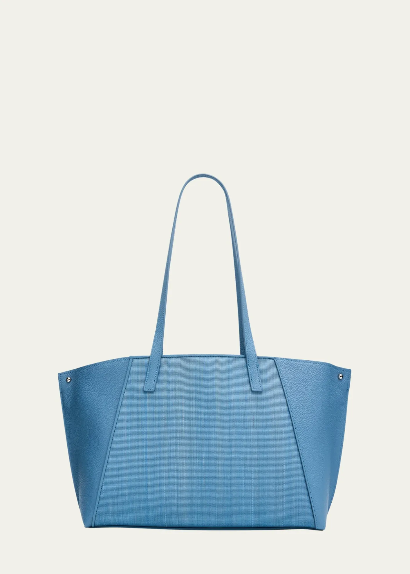 AkrisAi Horsehair & Leather Tote Bag