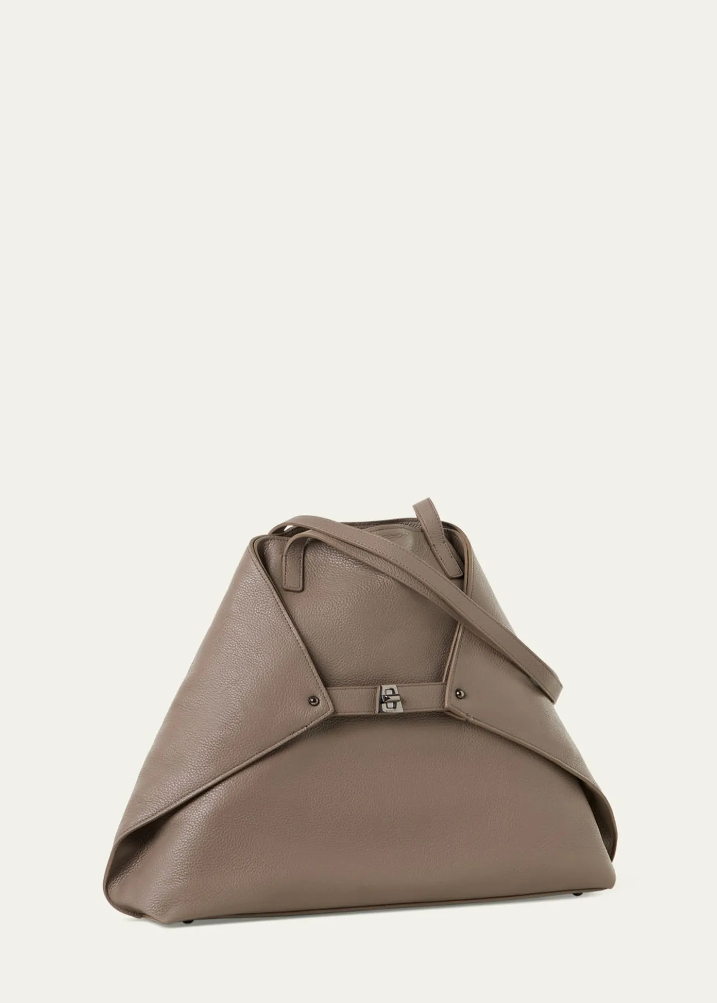 AkrisAi Medium Calf Leather Shoulder Bag