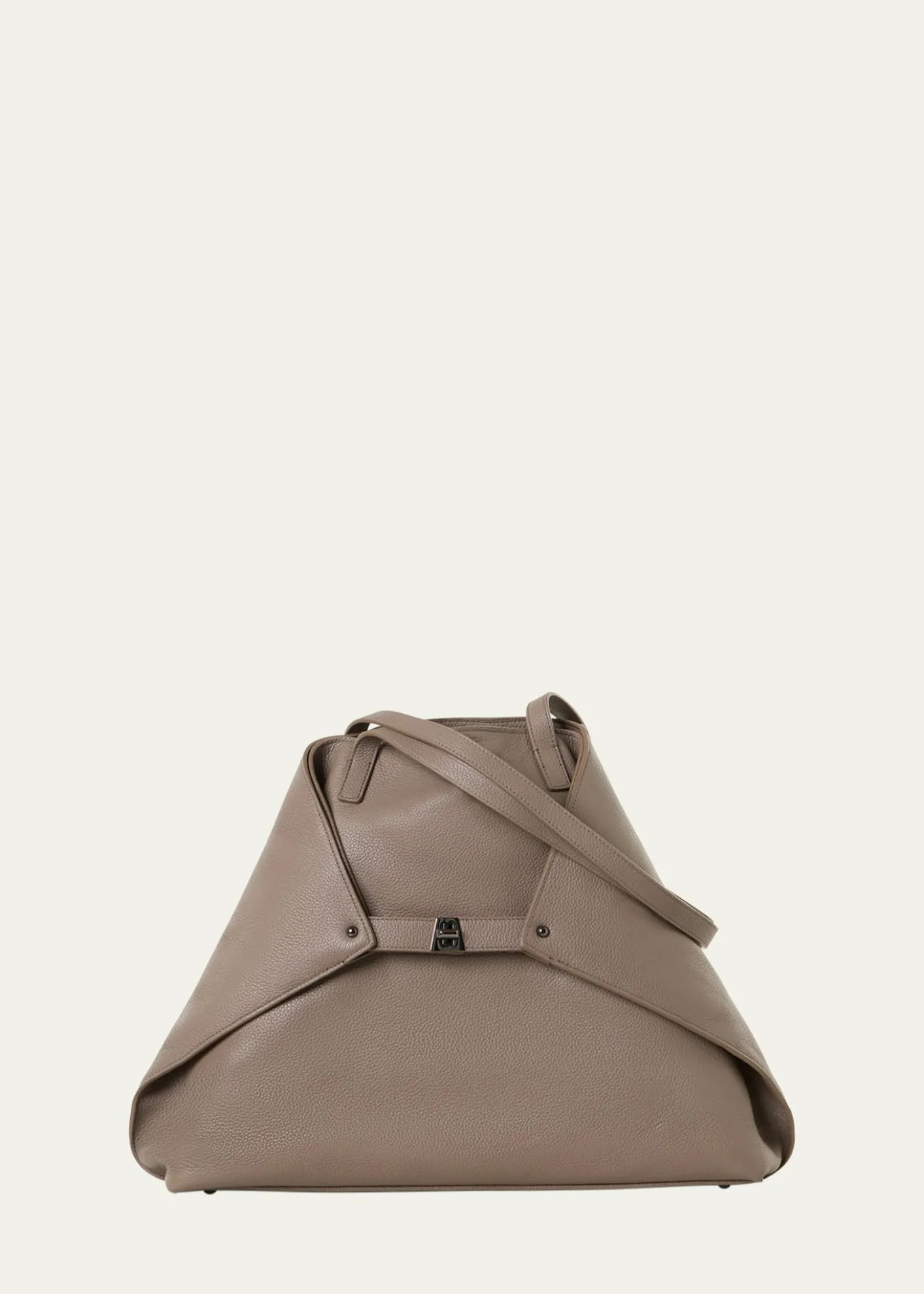 AkrisAi Medium Calf Leather Shoulder Bag