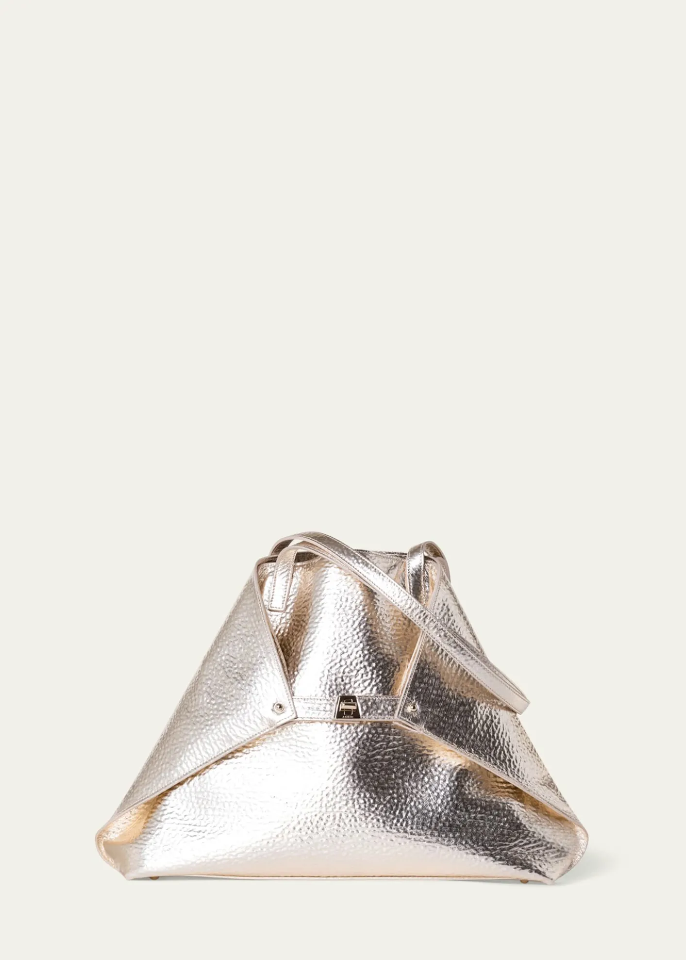 AkrisAi Medium Hammered Shoulder Bag