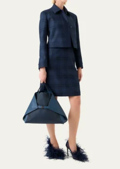 AkrisAi Medium Horsehair Tote Bag
