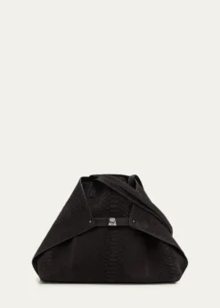 AkrisAi Medium Python Convertible Shoulder Bag