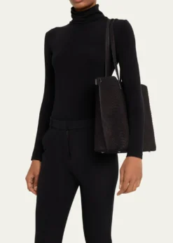 AkrisAi Medium Python Convertible Shoulder Bag
