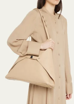 AkrisAi Medium Soft Leather Shoulder Bag
