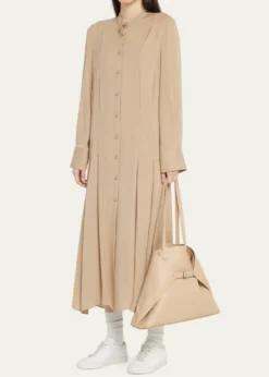 AkrisAi Medium Soft Leather Shoulder Bag