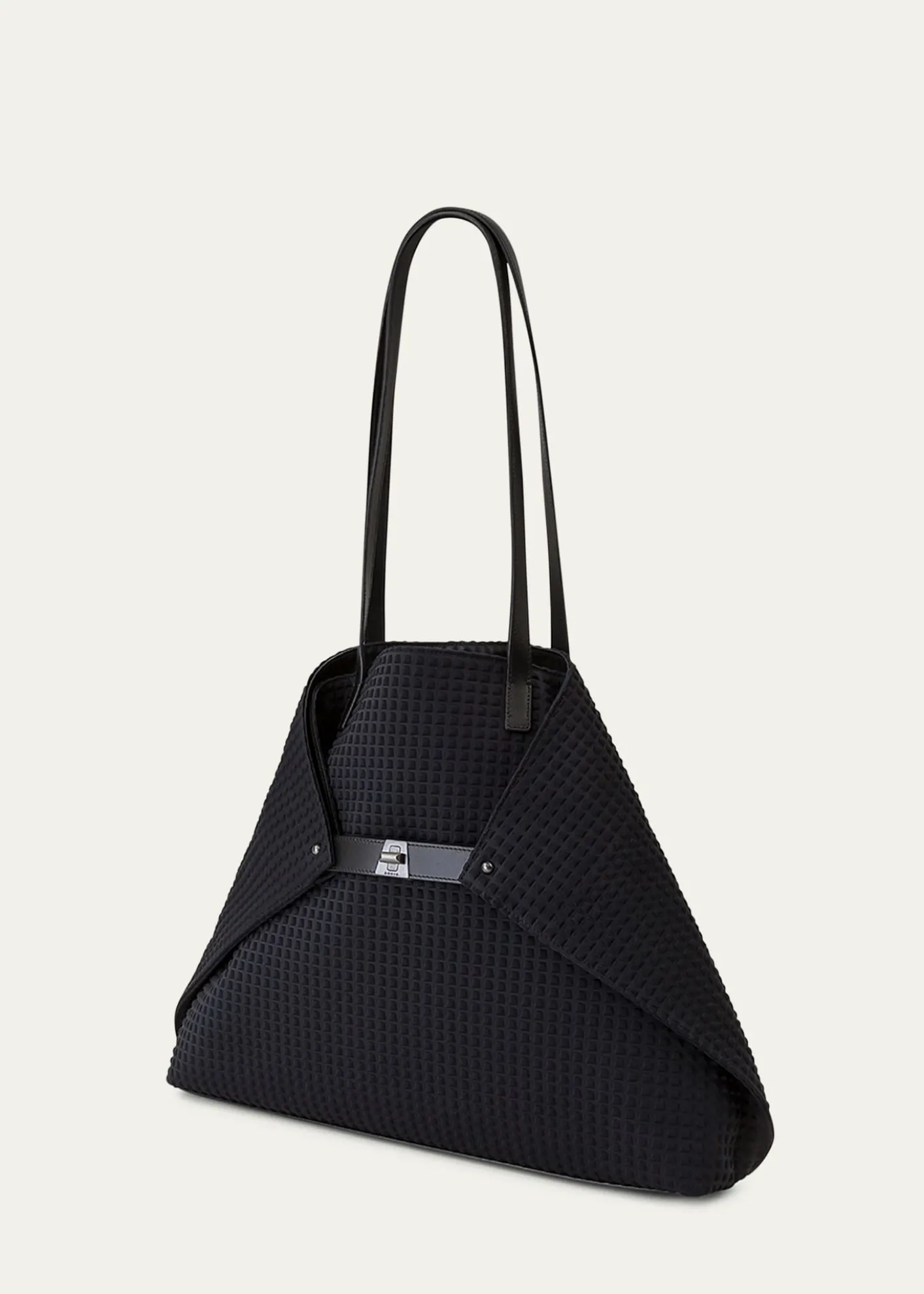 AkrisAi Medium Techno Fabric Shoulder Bag