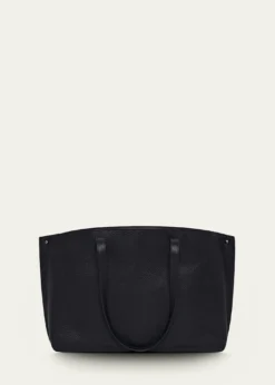 AkrisAi Small Leather Shoulder Tote Bag