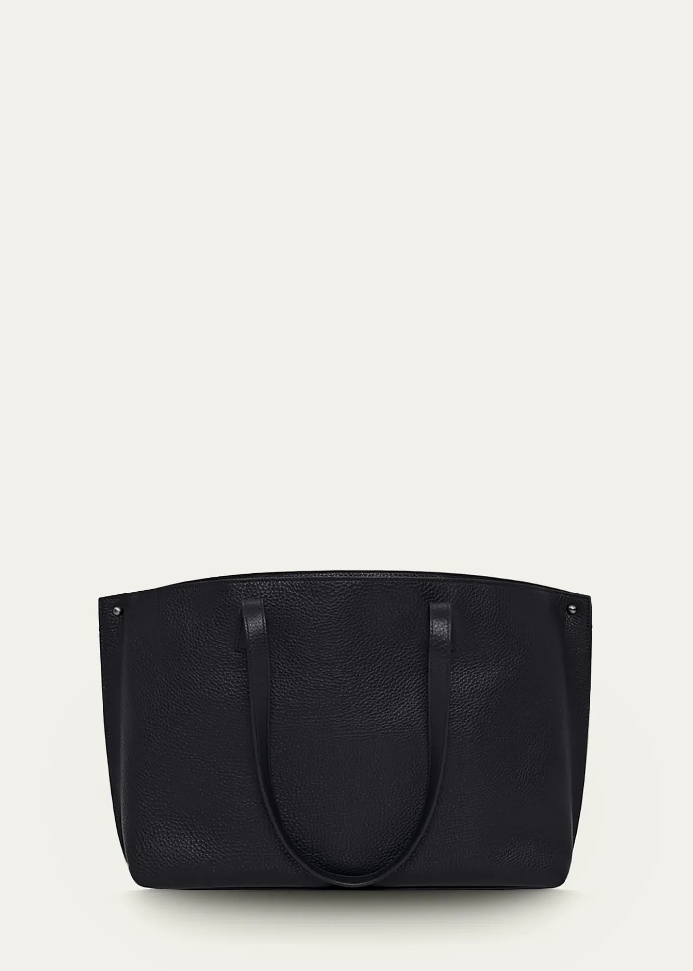 AkrisAi Small Leather Shoulder Tote Bag