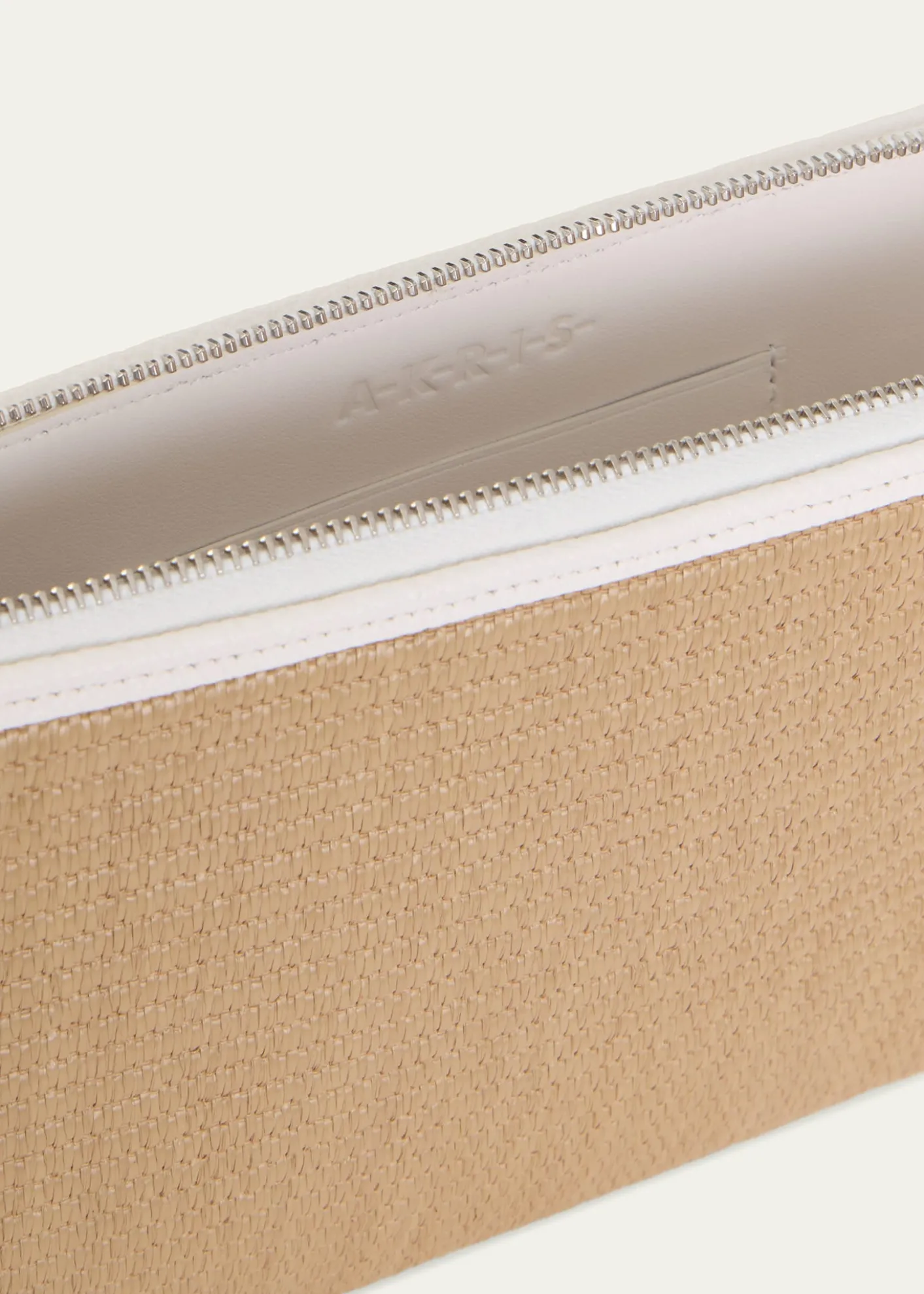 AkrisAlexa Tassel Woven Cotton Clutch Bag