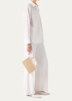 AkrisAlexa Tassel Woven Cotton Clutch Bag